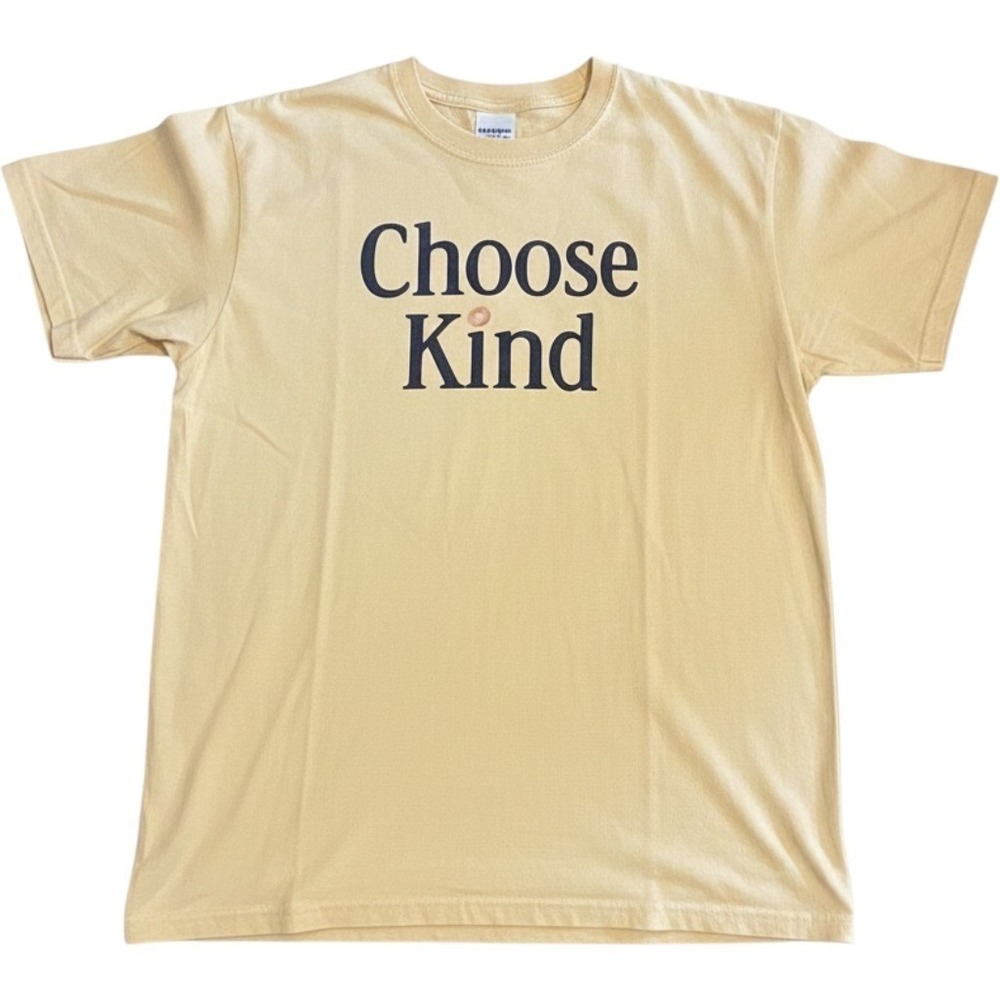Cheerios Choose Kind Yellow Graphic T-Shirt Adult Large Short‎ Sleeve Tee Used